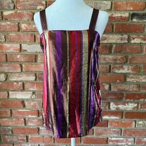 Retro Disco Striped Women’s Top